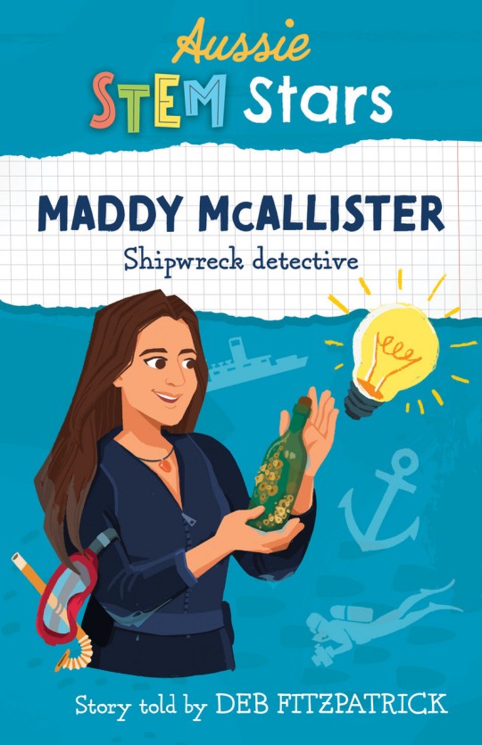 Maddy McAllister shipwreck detective book by Deb Fitzpatrick