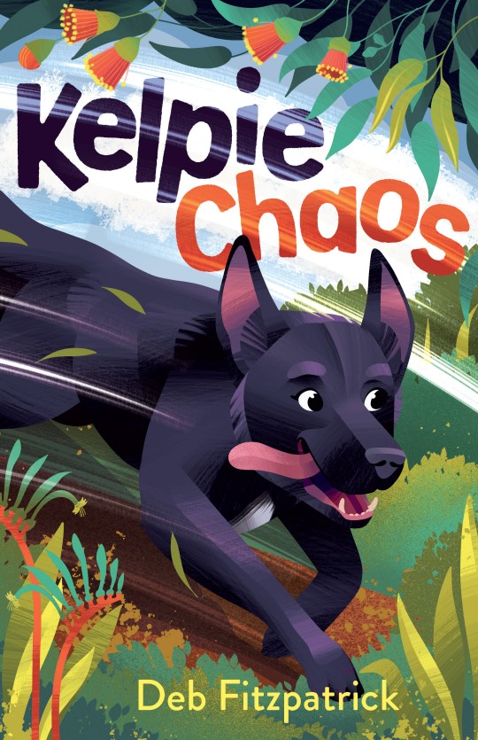 kelpie chaos book cover by deb fitzpatrick 2024